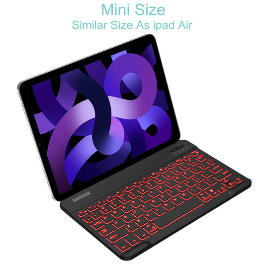 Foldable Keyboard - Arteck HB030B Universal Backlit 7-Colors