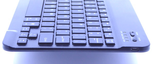 Foldable Keyboard - HB030B - Side view