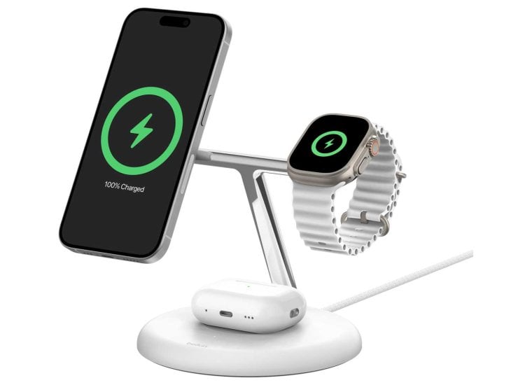 Belkin Wireless Charging Stand - Boost Charge Pro - Top view