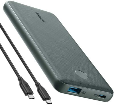 Anker PowerCore Slim 10000 Portable Charger - PowerCore Slim 10000 - Side view