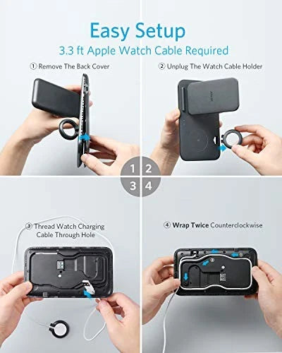 Wireless Charging Station - PowerWave 3-in-1