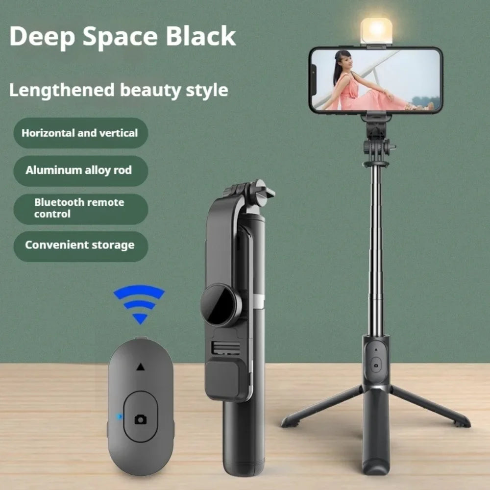 Asunby Anti-Shake Extendable Selfie Stick Tripod