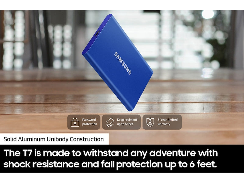 External Hard Drive - T7 Portable SSD T7 1 TB USB 3.2 Gen 2