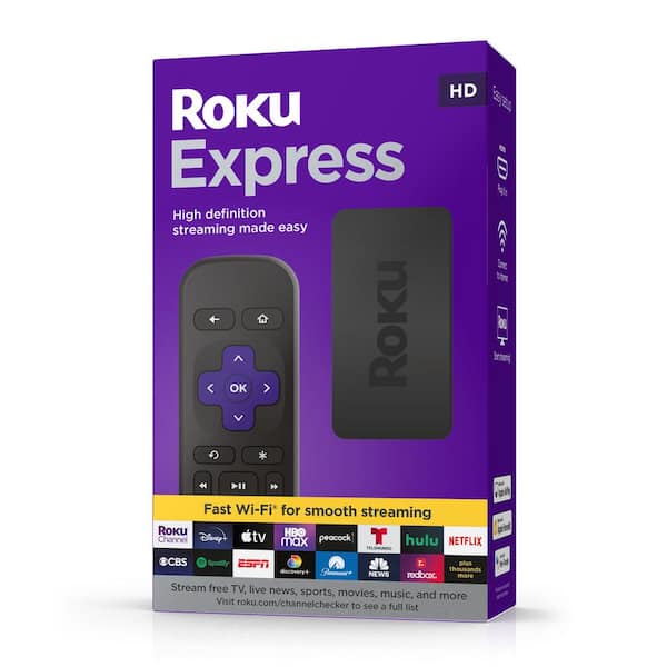 Roku Express Streaming Device - Express - Side view