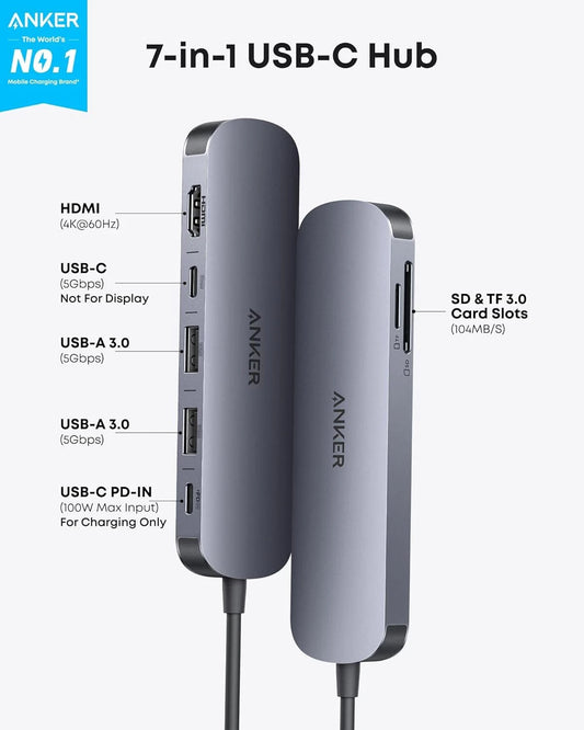 USB-C Hub - 7-in-1